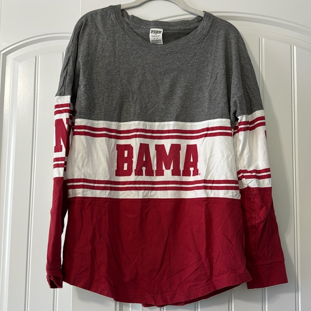 PINK Vintage BAMA collegiate collection with 5th & Ocean (SMALL)